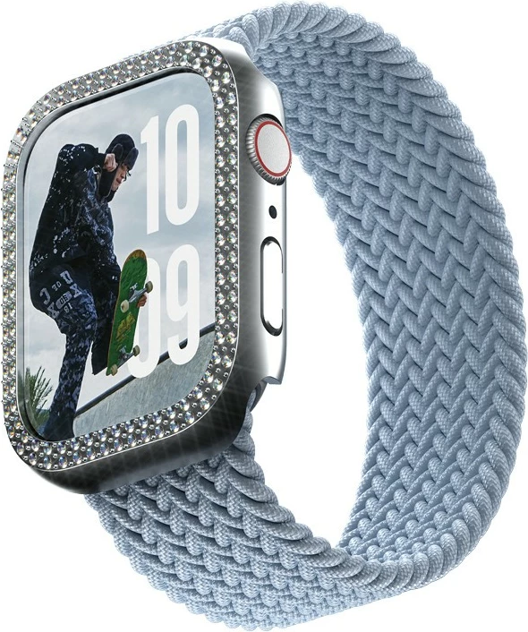 Mbështjellës PanzerGlass për Apple Watch 10/46mm, transparent, bling