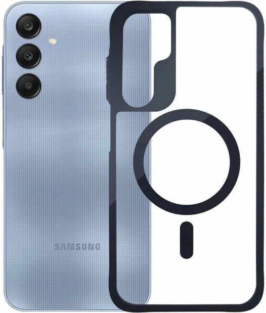 Maskë telefoni 3mk Satin Armor MagCase për Samsung Galaxy A25 5G, transparente