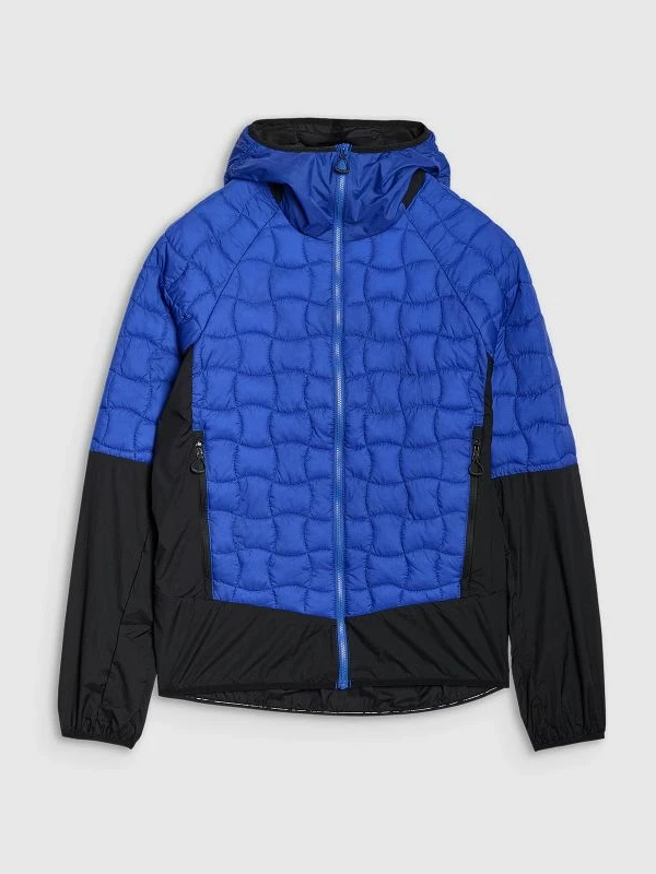 Jakne trekking për meshkuj 4F Primaloft 4FWSS25TTJAM697, e zezë