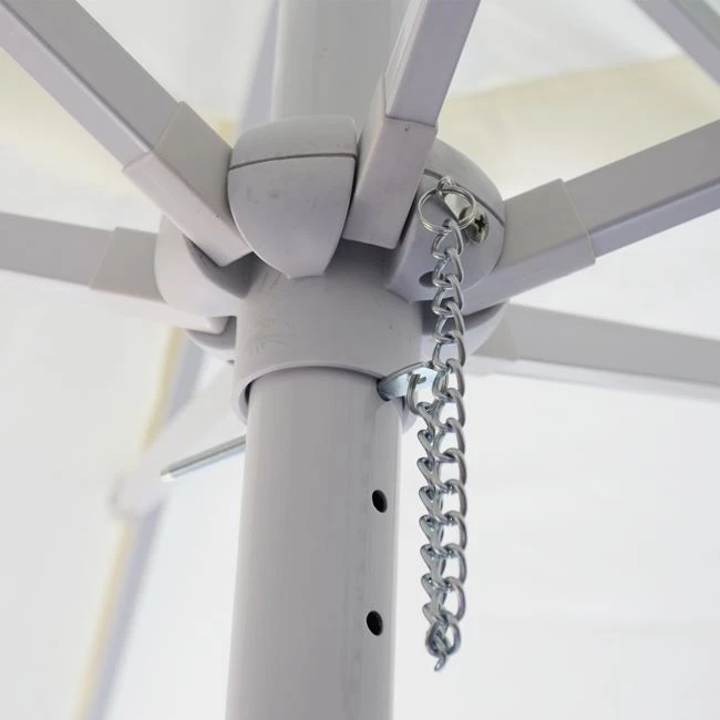 Ombrellë profesionale 2M ngjyrë krem një pjesë tub FH6001