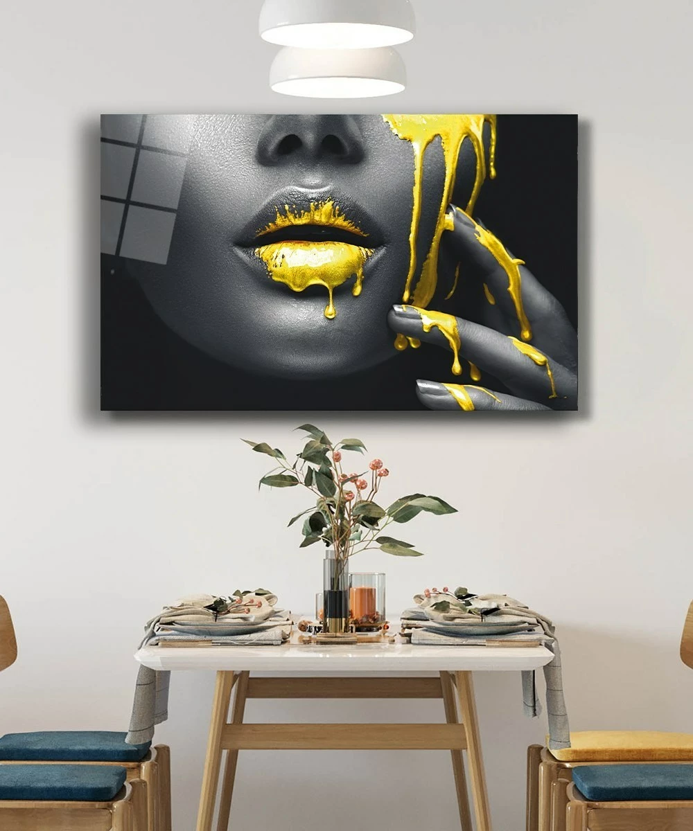 Pikturë dekorative prej xhami të temperuar, Wallity 0523, 72x46cm