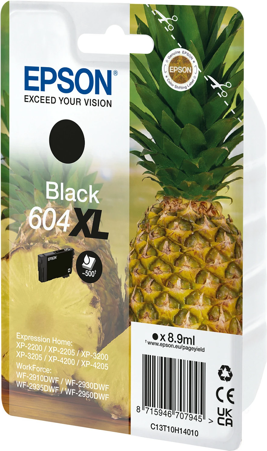 Kartutë boje Epson 604XL, 8.9ml, e zezë