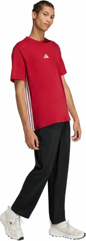 Maicë për meshkuj adidas Essentials 3-Stripes KD4865, e kuqe