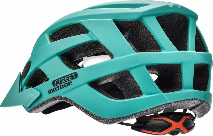 Helmetë për biçikletë Meteor, unisex, jeshile