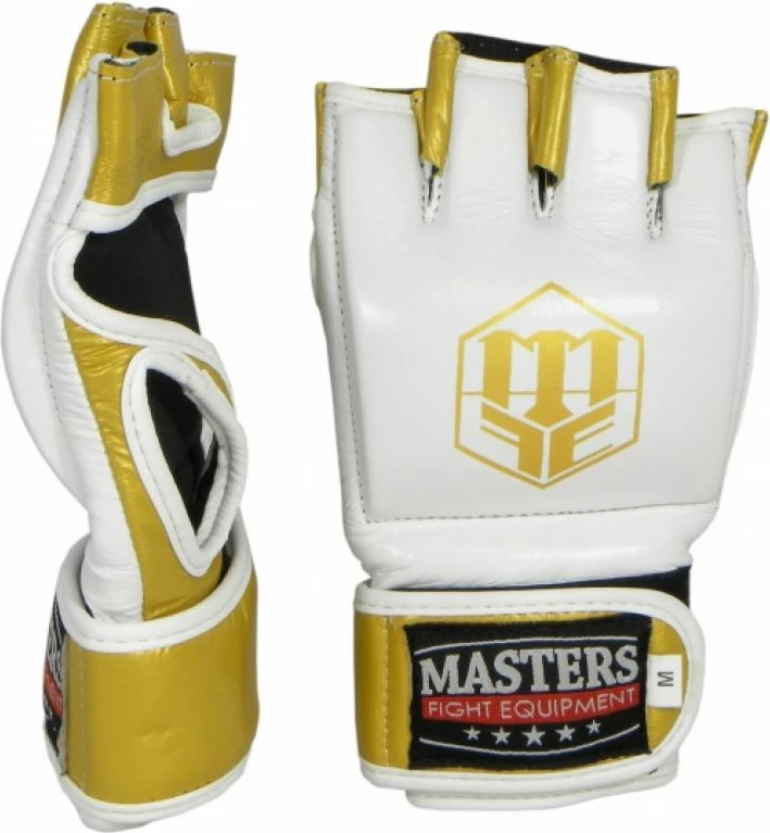 Doreza për MMA Masters, për meshkuj, të bardha me ari [Madhësia: M]