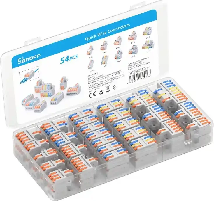 Set lidhës teli Sonoff D1_2, 54 copë