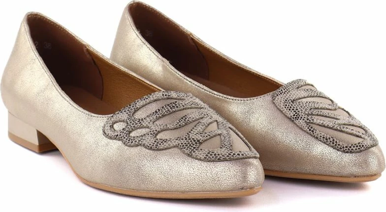 Këpucë për femra M. Daszyński SA201A-2, të arta