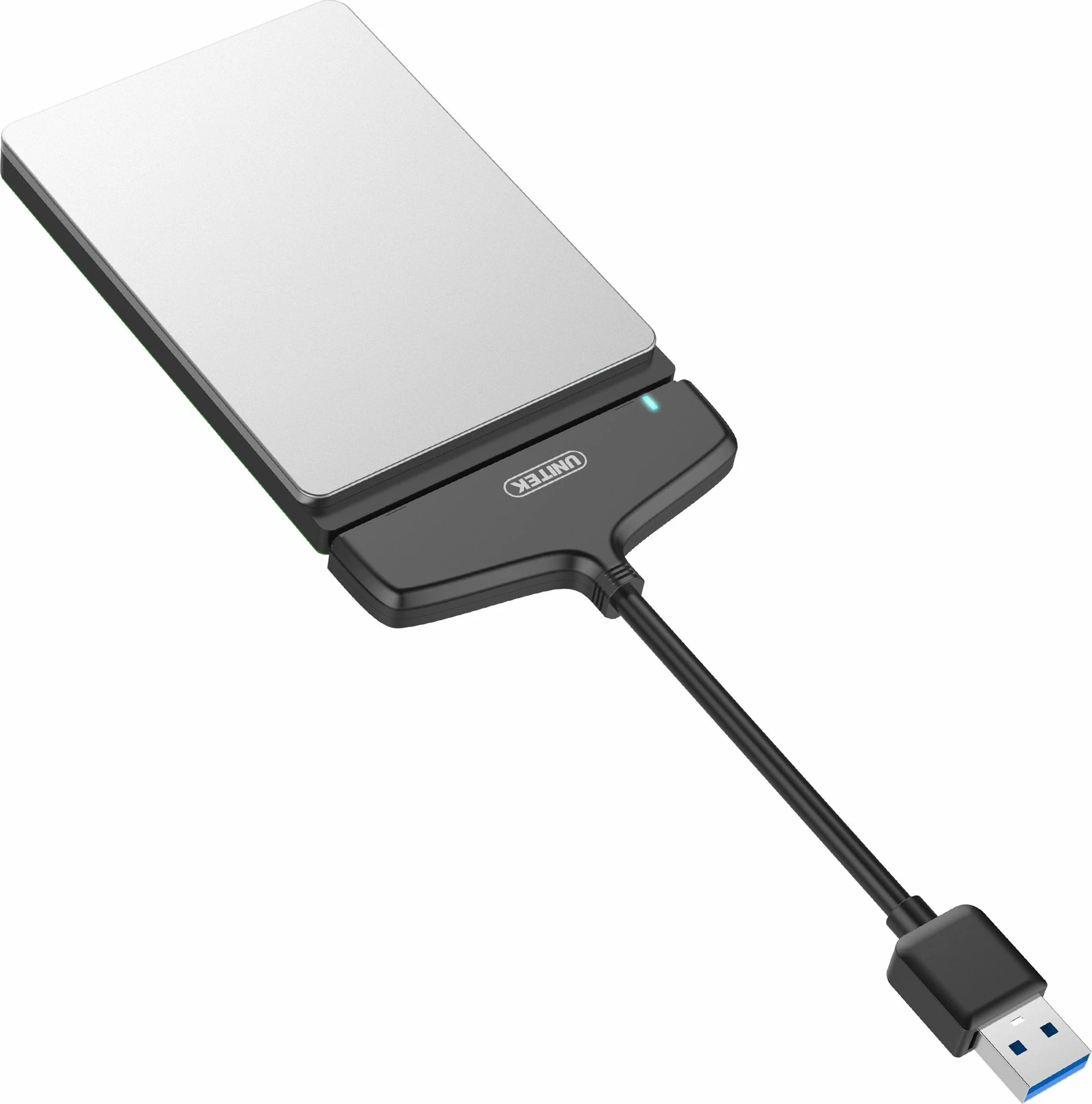 Adapter USB 3.0 në SATA III Unitek Y-1096 për HDD/SSD 2.5", i zi