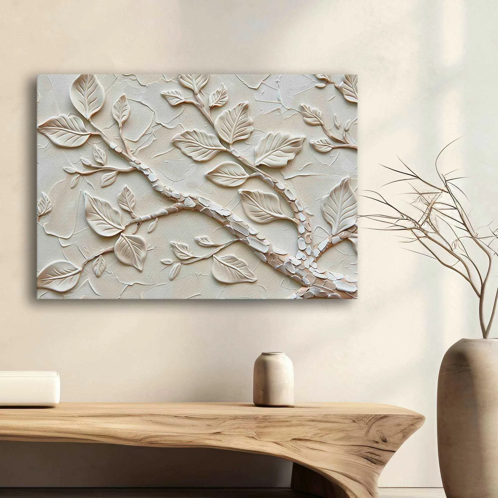 Pikturë dekorative në kanavacë Wallity, shumëngjyrëshe, 70x100cm, 70100Wabisabi-037