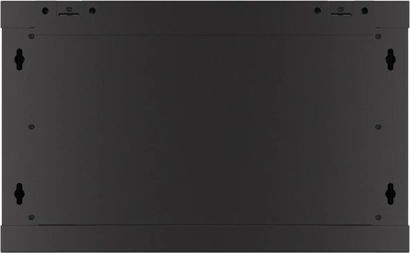 Kabinet muri për server Lanberg WF01-6406-23B, 6U, 19 inç, 600x450 mm, derë e përshkuar, e zezë, flat pack