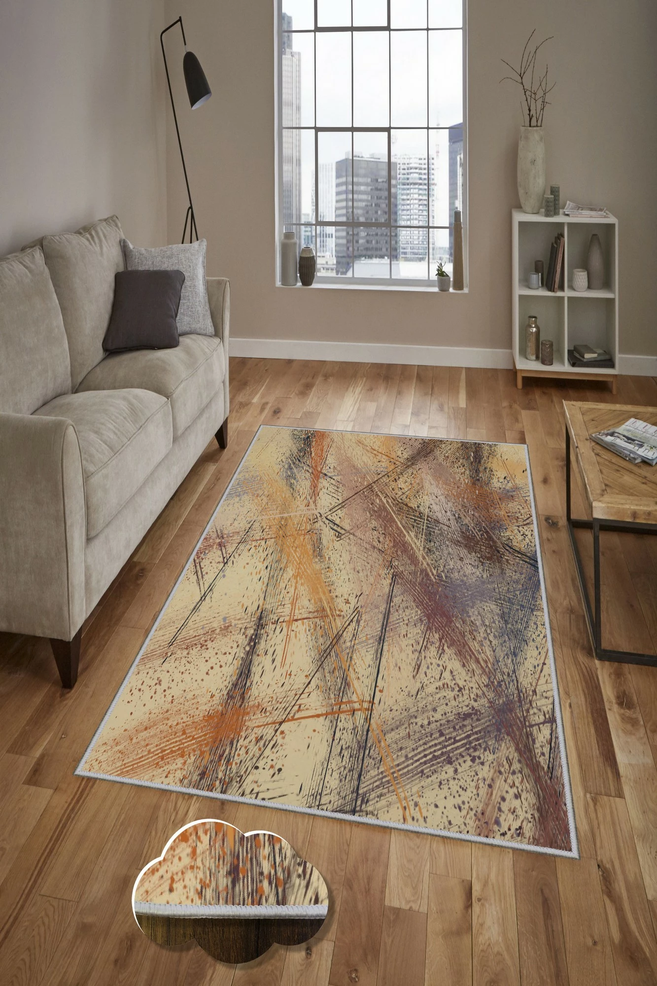 Qilim për korridor, shumëngjyrësh, Conceptum Hypnose, Hmnt249, 80x150cm