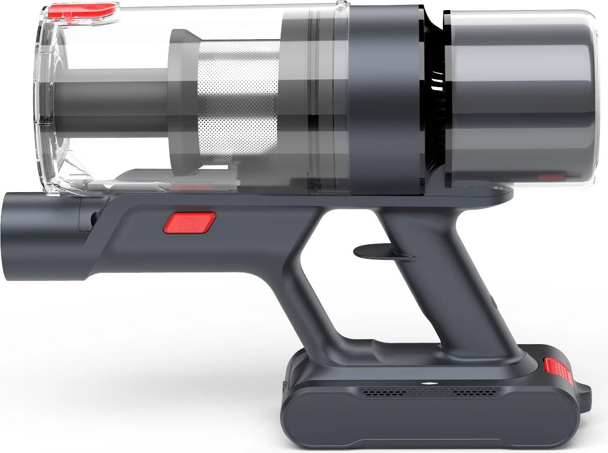 Fshesë me korrent stick pa kabllo Elit ZoomONE 450W, bateri 2200mAh, deri 60 min, set me aksesorë, gri e errët