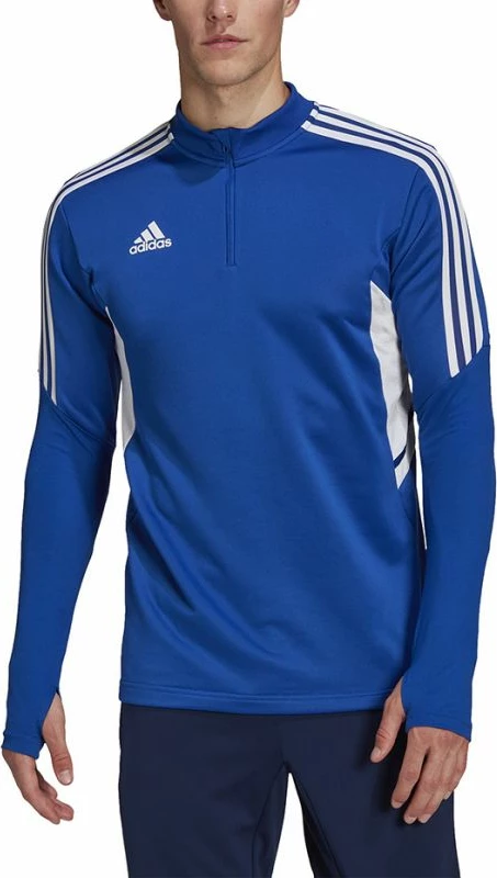 Duks për meshkuj adidas Condivo 22 Training me gjysmë zinxhir, blu [Madhësia: XL]