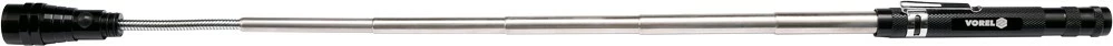 Kapës magnetik teleskopik Vorel 78405, 3 LED, 170-565mm, i zi