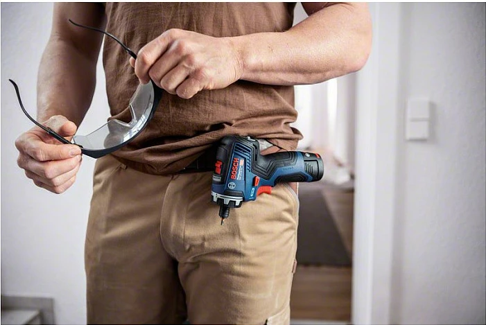 Kaçavidë elektrike Bosch GSR 12V-35 HX, 12V, 1750 RPM, me kuti, blu/kuqe