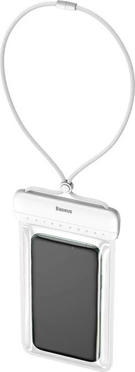 Mbështjellës i papërshkueshëm nga uji për celular Baseus AquaGlide, P60263700213-00, i bardhë