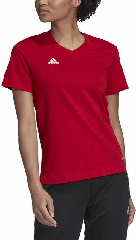 Maicë adidas për femra, e kuqe [Madhësia: XS]