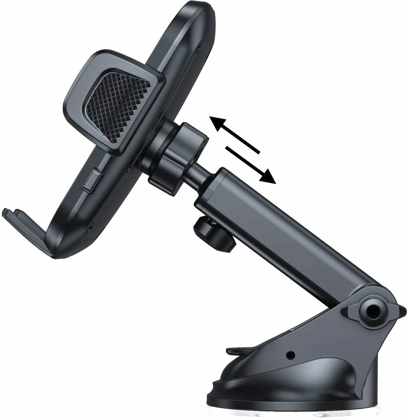 Mbajtës celulari Tech-Protect V6 për veturë, universal, i zi