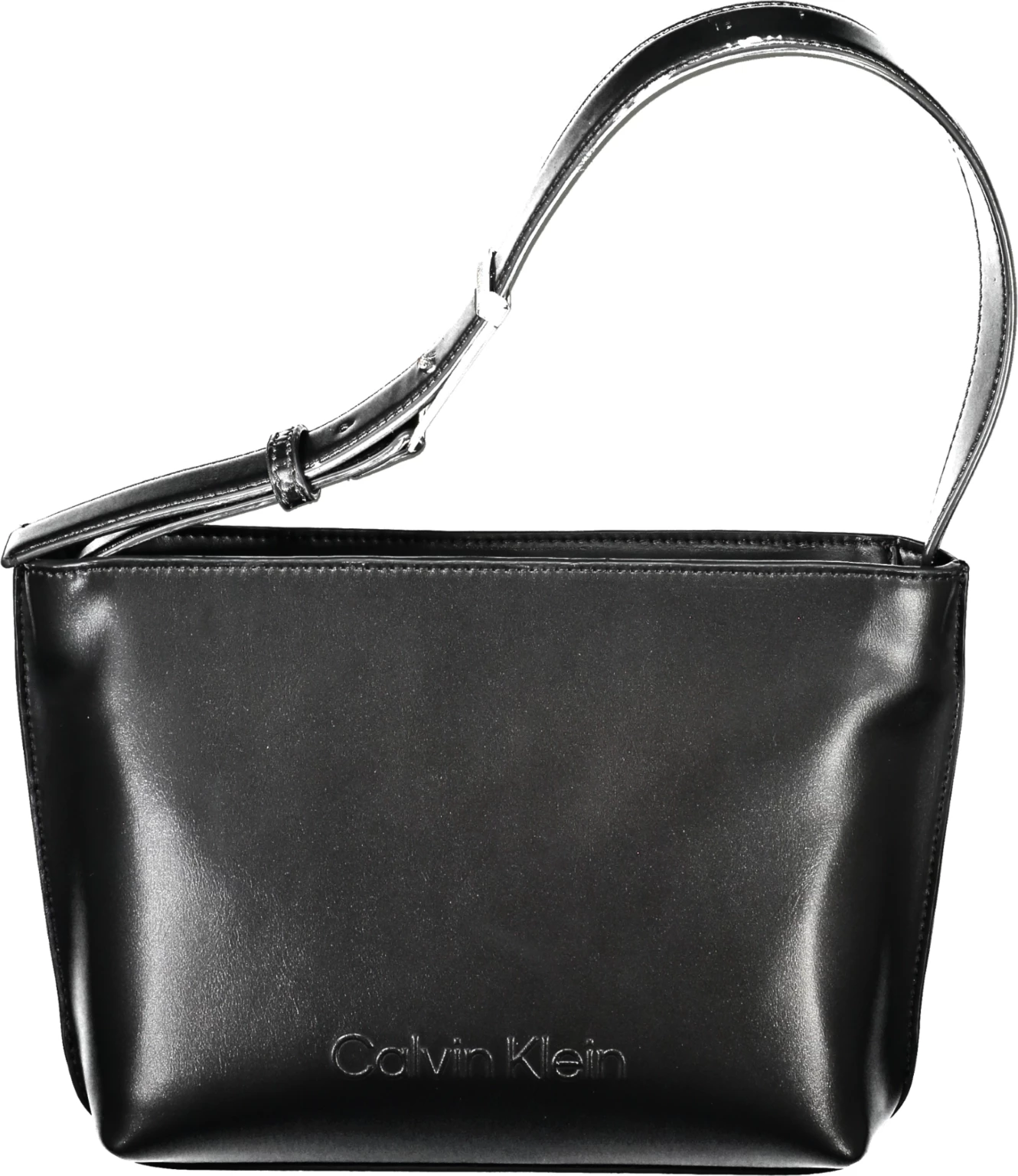 Çantë për femra Calvin Klein shpatullash, e zezë