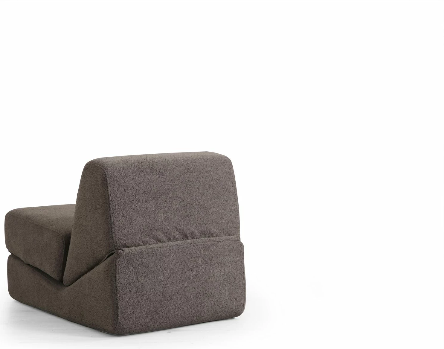 Krevat-karrige një vendëshe, ngjyrë gri e ngrohtë, Atelier del Sofa, Origami Convertable