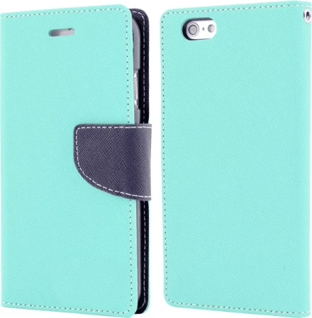 Mbështjellës flip cover HAVANA Fancy Diary MPN 4300 për Samsung Galaxy A3 (2017) A320, mint blu