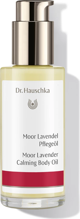 Vaj trupi Dr. Hauschka Moor Lavender Calming Body Oil për femra 75ml