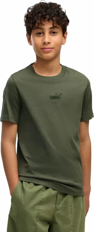 Maicë për fëmijë Puma ESS Small No. 1 Logo Centered Tee 692975-86, khaki [Madhësia: 152 cm]