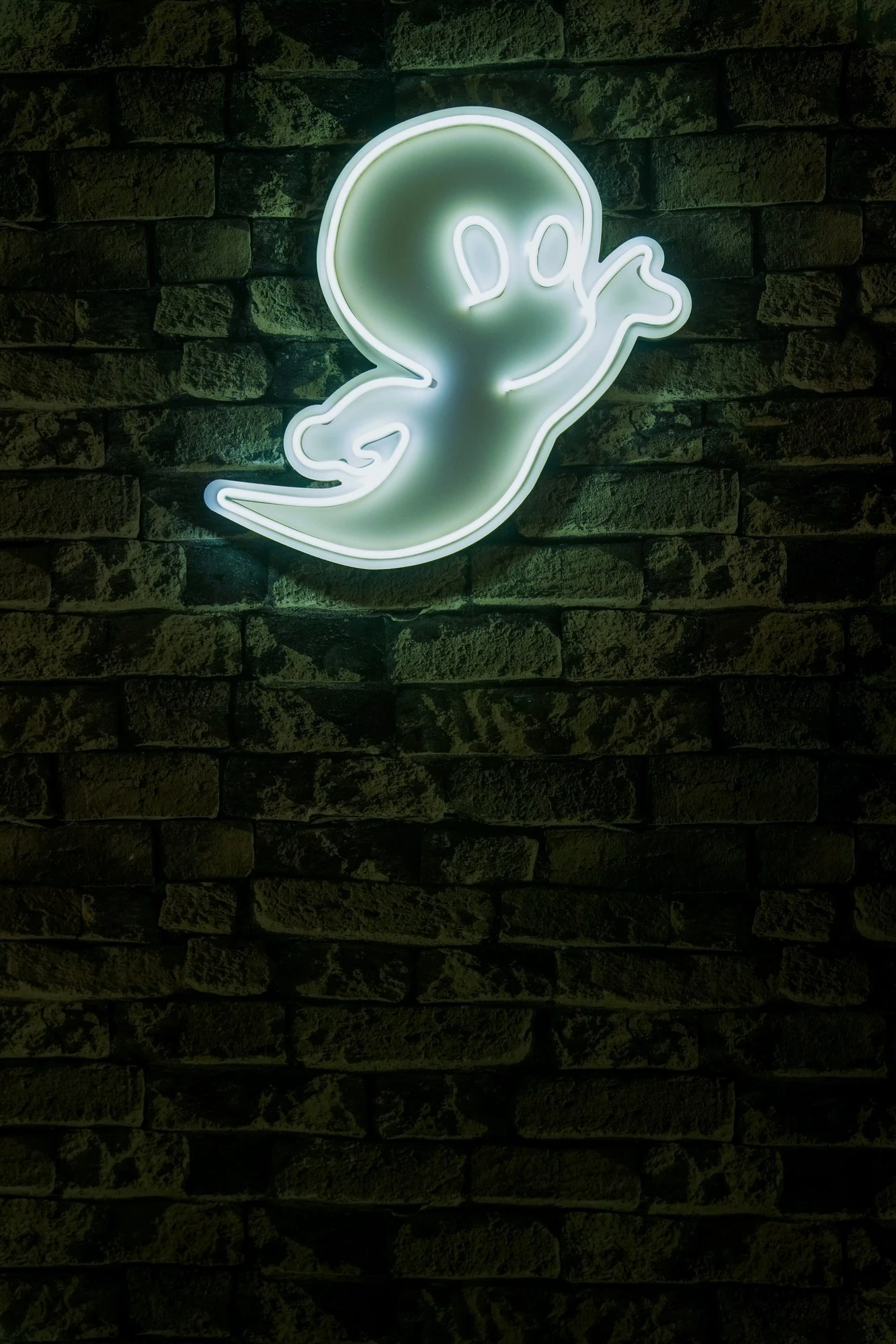Dritë dekorative murale LED, Casper Fantazma, plastike, e bardhë