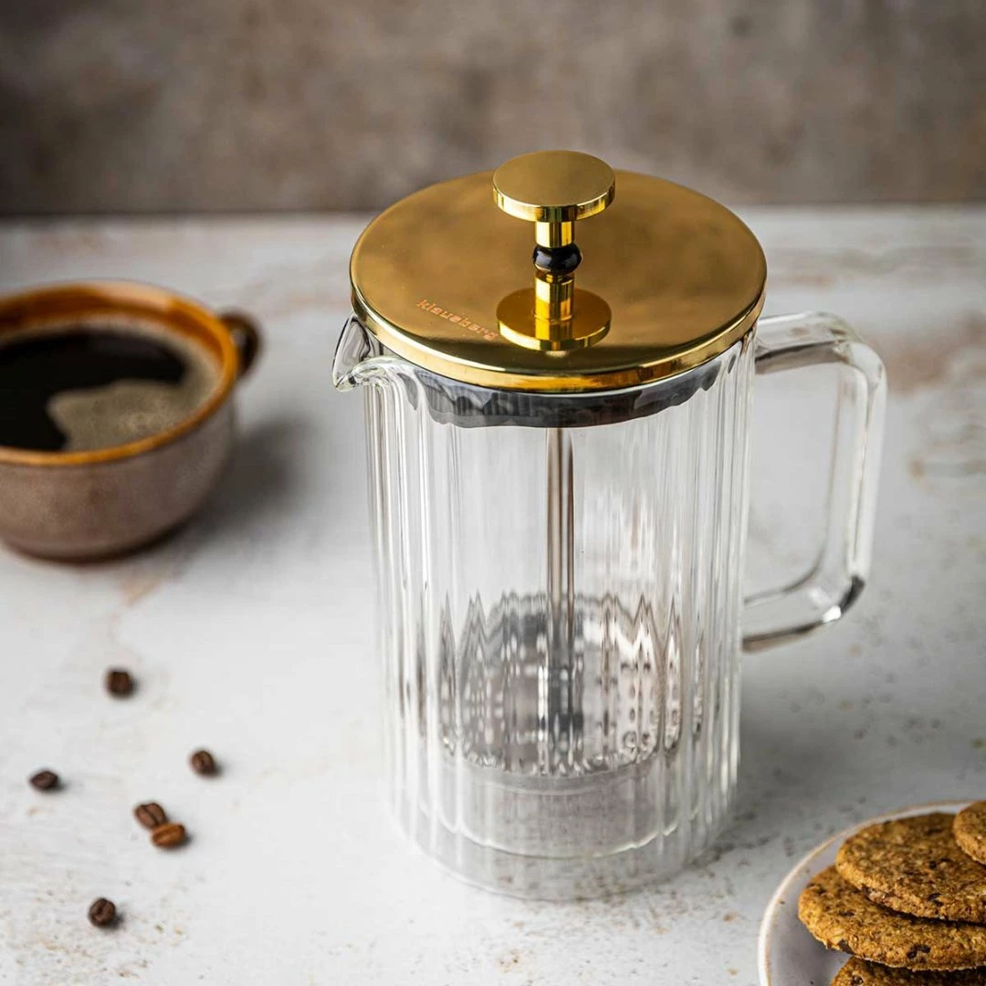 French press Klausberg KB-7759 600ml transparente/e artë