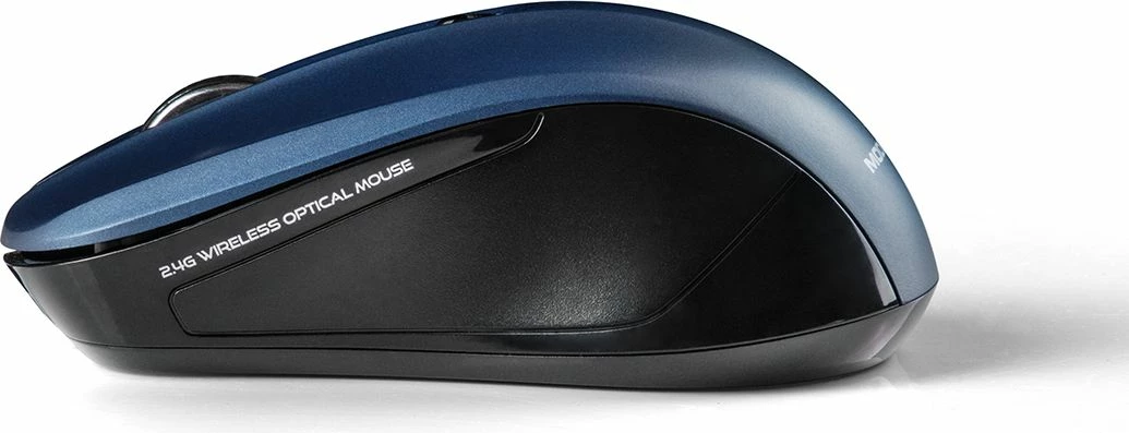 Maus Modecom MC-WM9.1 (M-MC-0WM9.1-140), wireless USB, 1600 DPI, optik, 4 butona, zi dhe kaltër