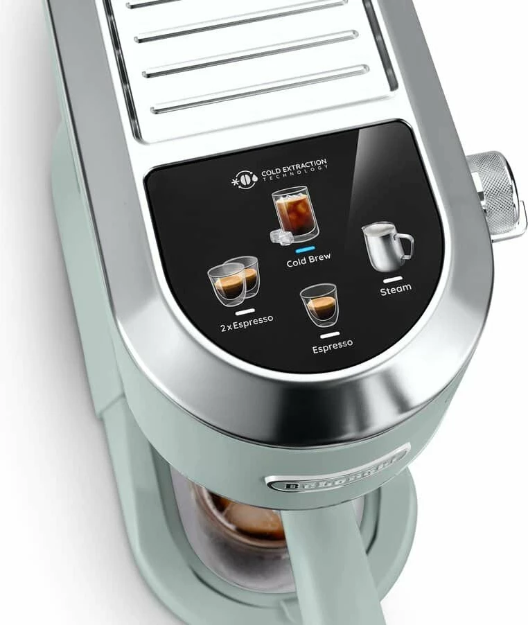 Aparat espresso DeLonghi Dedica Duo EC890.GR 15 bar 1450 W rezervuar 1.1 L, e gjelbër