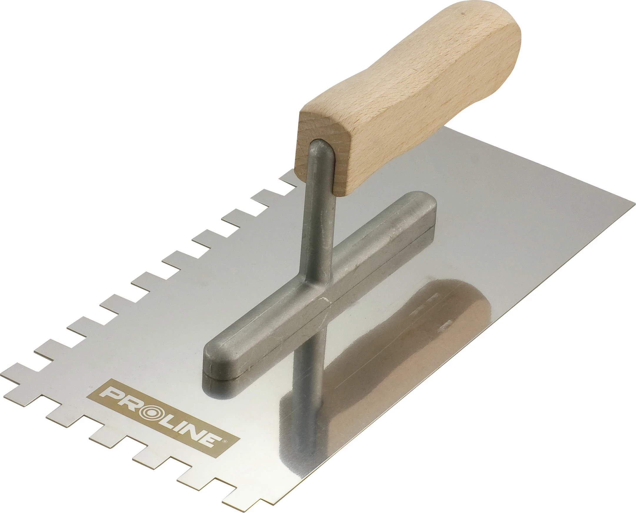 Mistri dhëmbëzuar PROLINE 61533 270x130mm, dhëmbë 8x8mm, inoks, dorezë druri