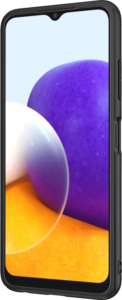 Mbështjellës Nillkin Textured Case për Samsung Galaxy A22 4G, i zi