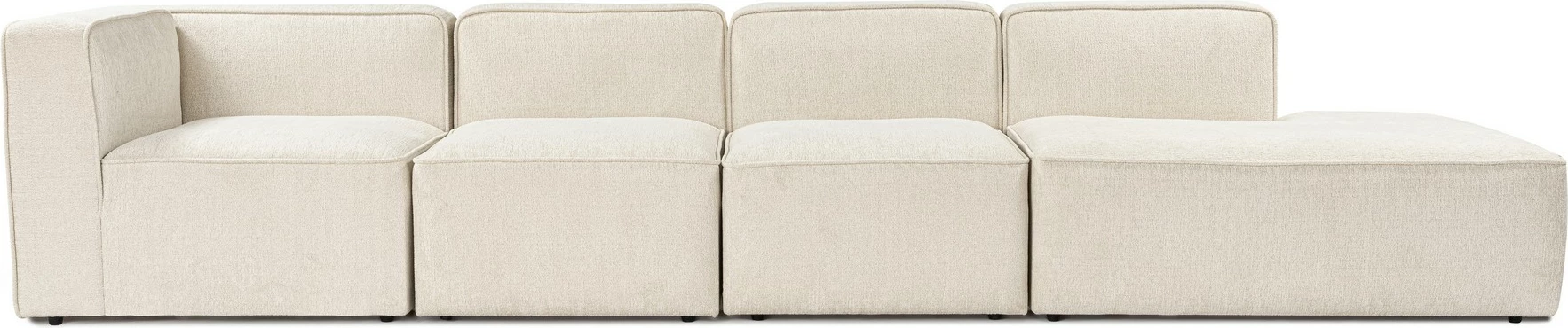 Kënd-sofë Atelier del Sofa, More M (M2-M1-M1-M3), krem