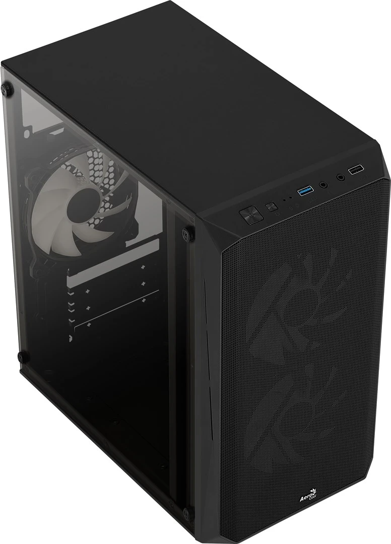 Kasë Aerocool CS107V2, Mini-atx, e zezë