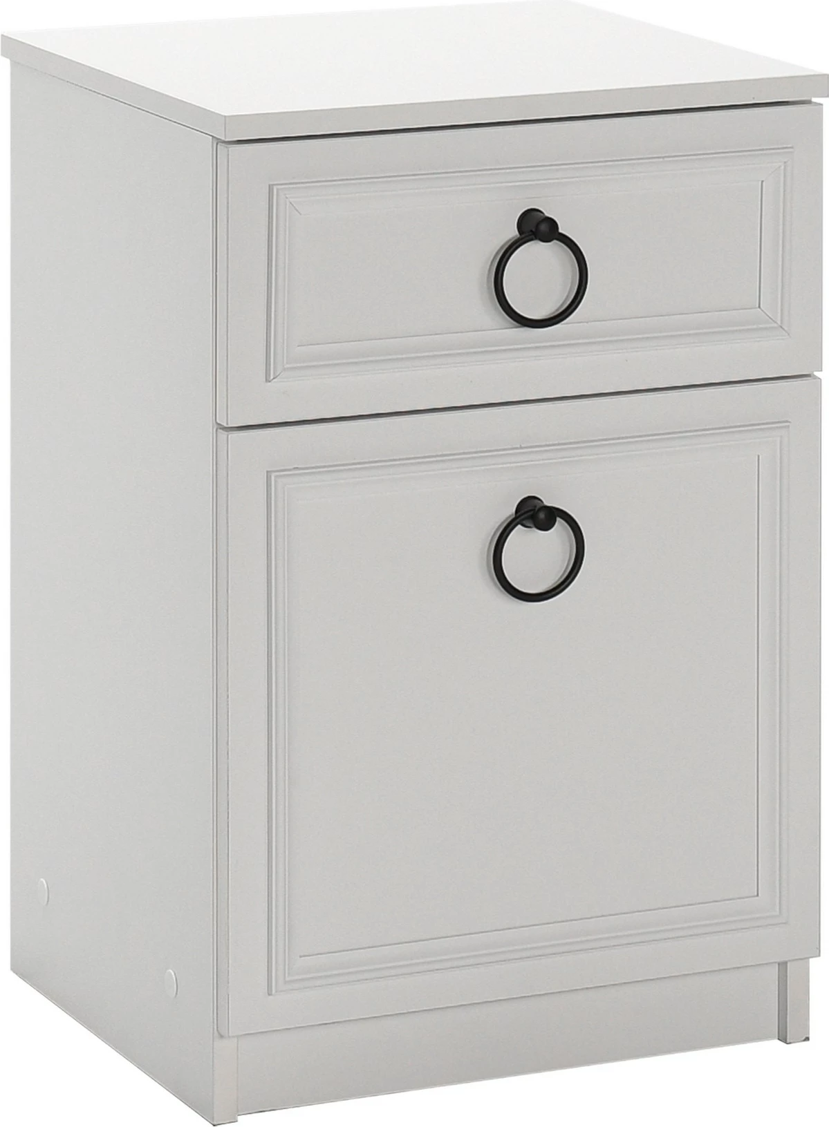 Komodinë Hanah Home, Kmd-1311-Bb-1, ngjyrë e bardhë