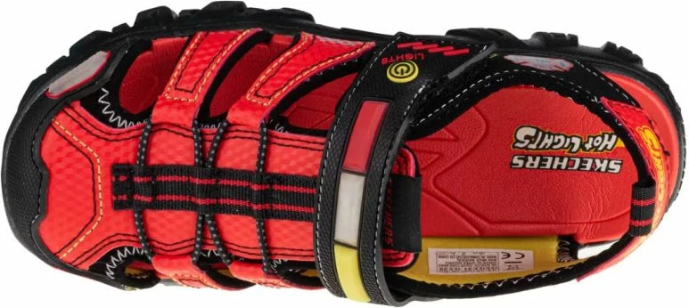 Sandale fëmijë Skechers, të kuqe