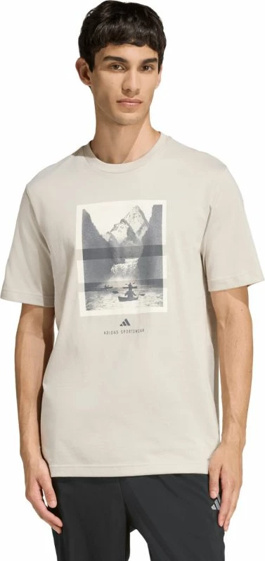 Maicë për meshkuj adidas Outdoor Kayaking Graphic KB2541, bezhë