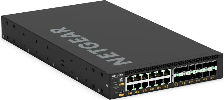 Switch, Netgear, XSM4324-100NES, 24 porte 10Gbps, e zezë