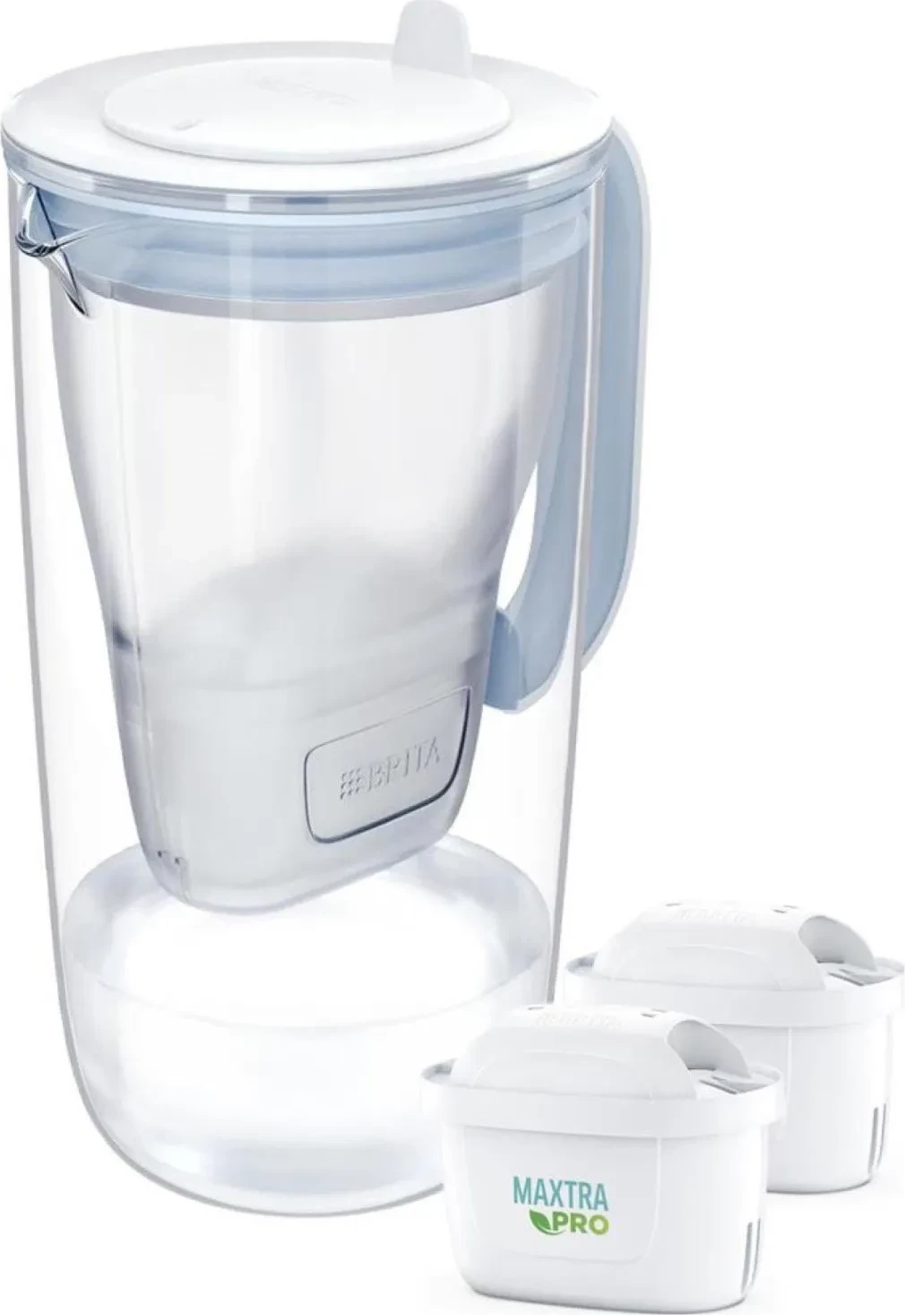 Kannu filtru Brita Glass Maxtra Pro Pure Performance 2.5L, xham, kaltër