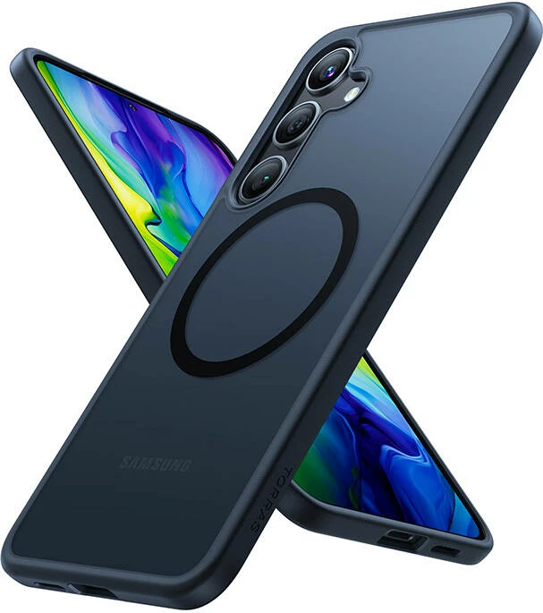 Mbështjellës Torras Guardian-Mag për Samsung S24+, i zi