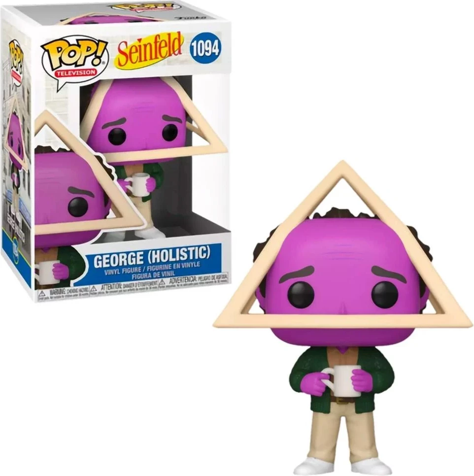 Figurinë vinyl Funko Pop! TV Seinfeld George (Holistic) Exclusive, vjollcë