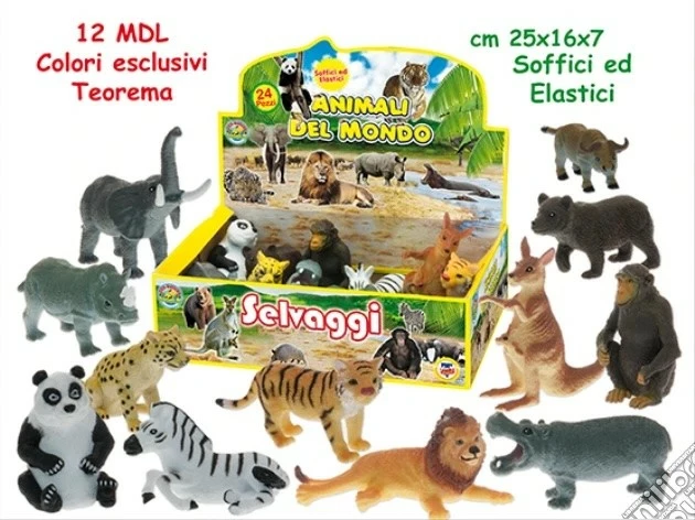 Teo Loder Geo Nature Kafshe Te Buta Nga Savana 12 Modele