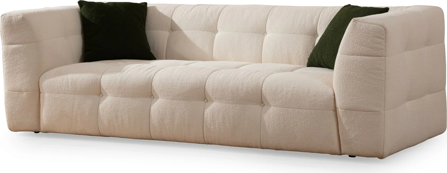 Divan treshe Atelier del Sofa, Cady, bezhë