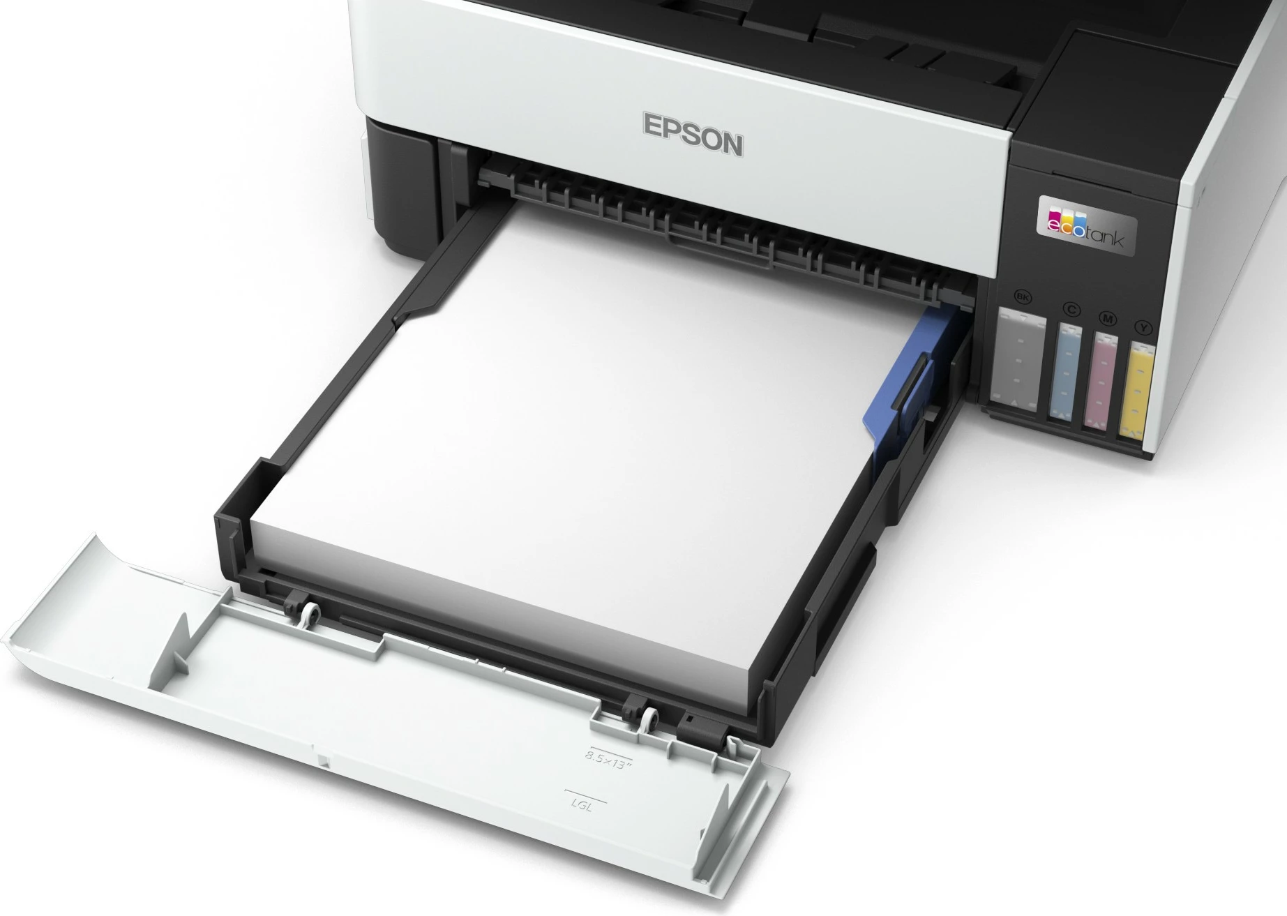 Printer Epson EcoTank ET-5150, Inkjet, A4, Wi-Fi, Touchscreen, zi/bardhë