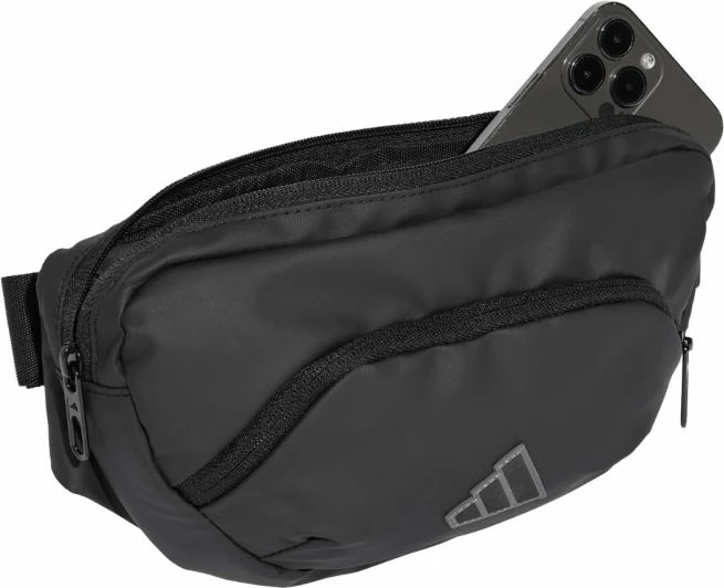 Çantë beli adidas unisex, e zezë