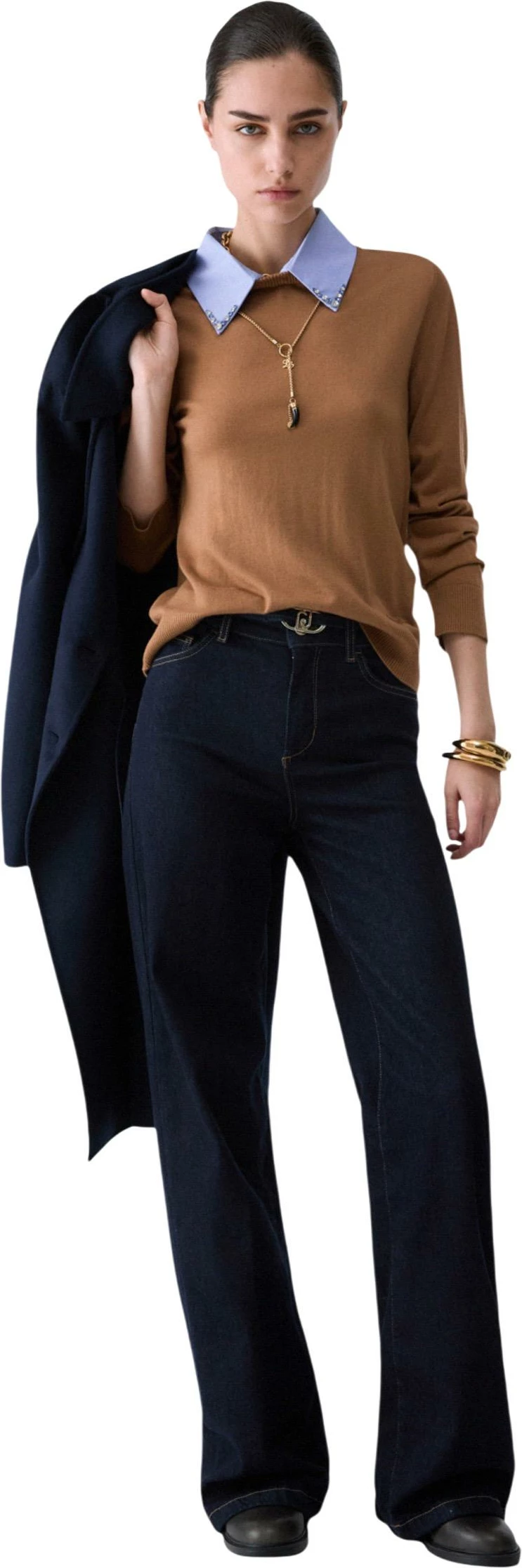 Pantallona për femra Liu-Jo PANTS UF6088 D0264, denim [Madhësia: W26]