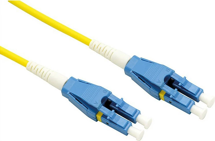 Kabllo fibër optike ROLINE OS2 9/125 LC-LC, duplex, 15 m, e verdhë