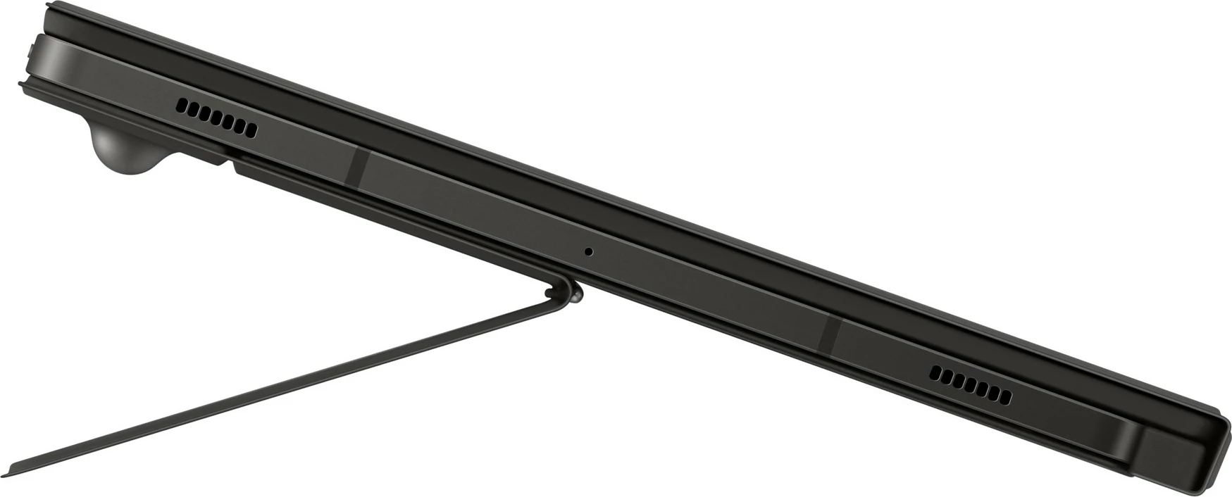 Mbështjellës tastierë Samsung EF-DX725, QWERTZ, Galaxy Tab S9, Galaxy Tab S9 FE, e zezë