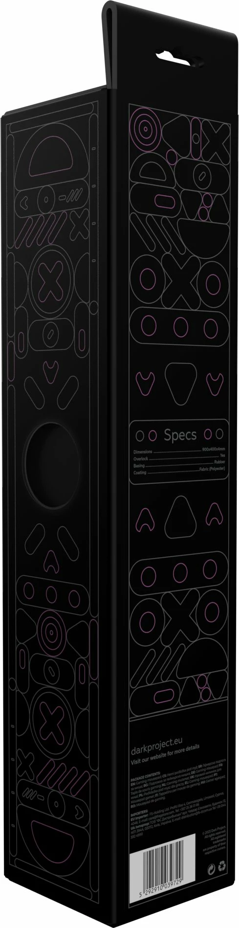 Mauspad Dark Project Onionite DPMP_ONION_DARK_XL XL 900x400mm 4mm, i zi
